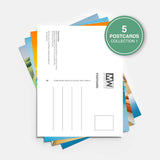 Pack of 5 Postcards - Collection 1