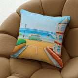 Coral 'Reef' Street - Cushion