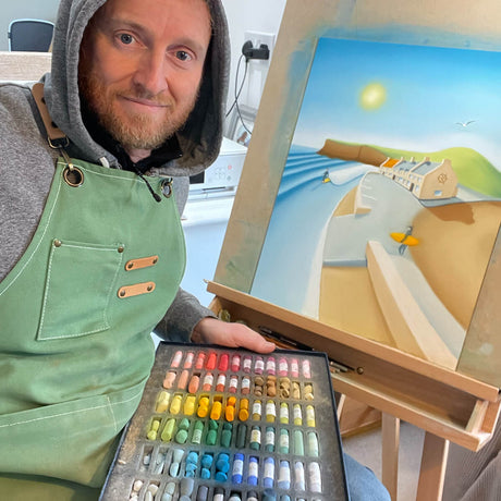 Matt Whaley Surf Art - Down by The Ship