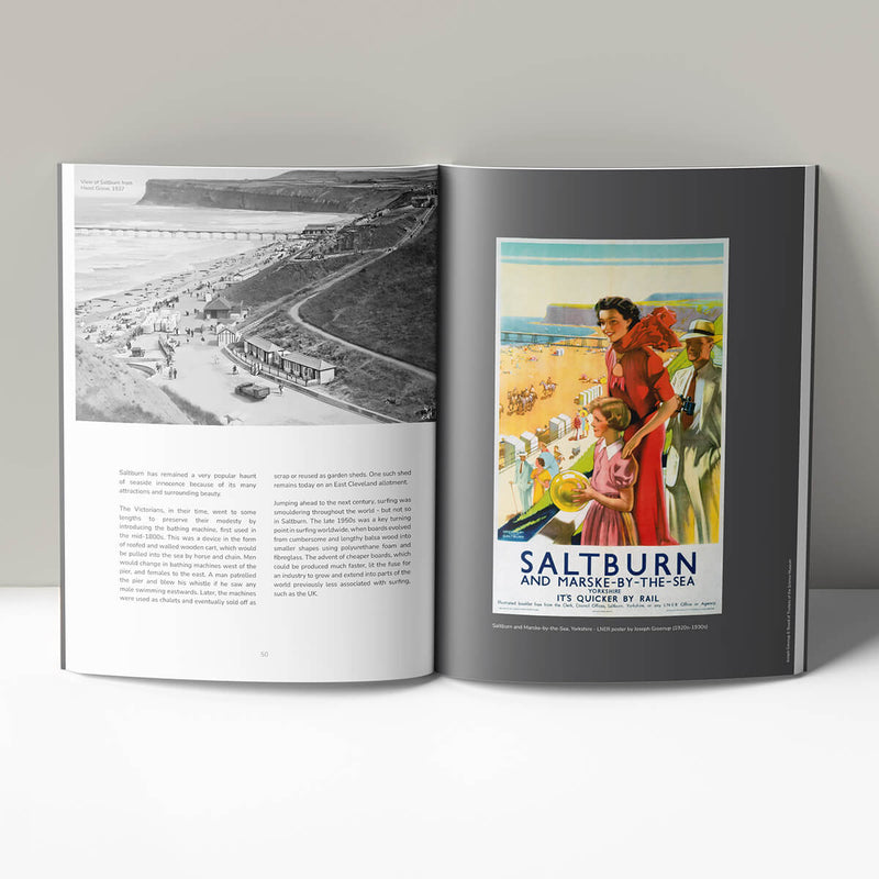 Don’t Jump Off the Pier book – Saltburn surfers