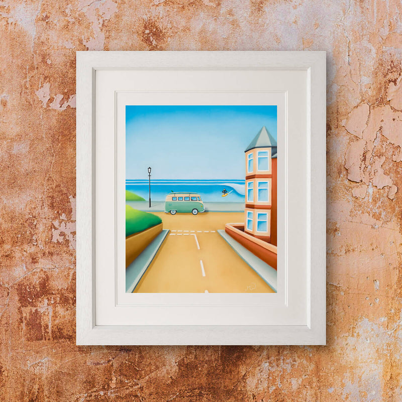 Matt Whaley Surf Art - Coral 'Reef' Street - Saltburn