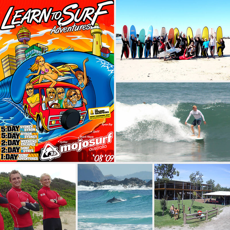 Mojosurf - Learn to Surf Tours, East Coast of Australia