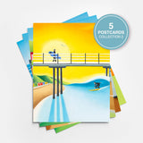 Pack of 5 Postcards - Collection 2