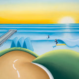 The Slope of Hope – Saltburn surf art by Matt Whaley
